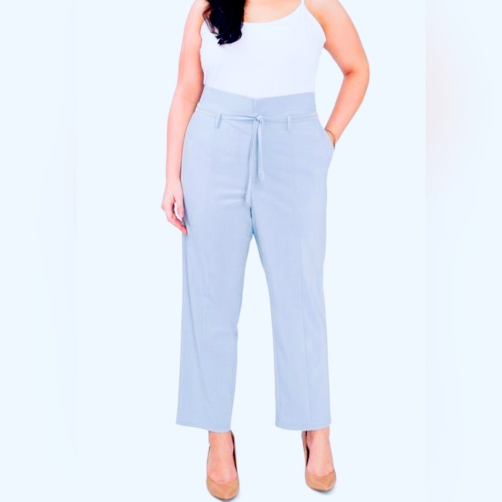 1State NWT Cropped Light Blue Women’s 14 Pants